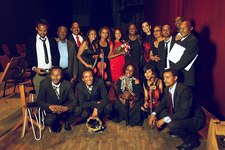 Orquesta de Addis Abeba y Silvia Sanz 2014