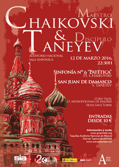 Maestro y Discípulo: Chaikovski & Taneyev