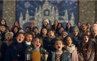 El coro infantil dirigido por Silvia Sanz, Talía Mini, son los “elfos mágicos” de El Corte Inglés