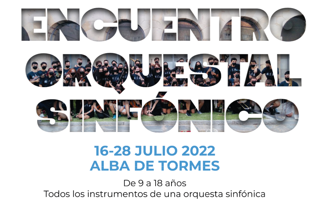 Abierto el plazo de inscripción para el Encuentro Orquestal Sinfónico 22 dirigido por Silvia Sanz