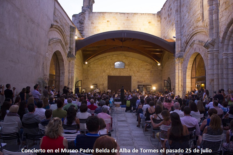 700 personas en los conciertos del Encuentro Orquestal (EOS 15) en Alba de Tormes y Segovia